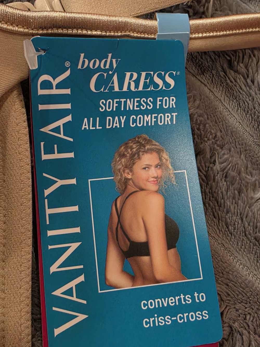 Vanity Fair Body Caress Seamless Underwire Bra NWT 42C Tan/Nude - Picture 4 of 6